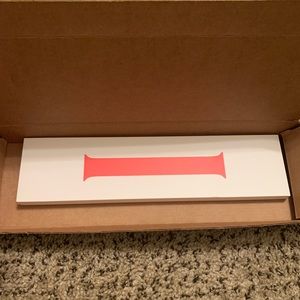 Apple Watch band pink citrus solo loop